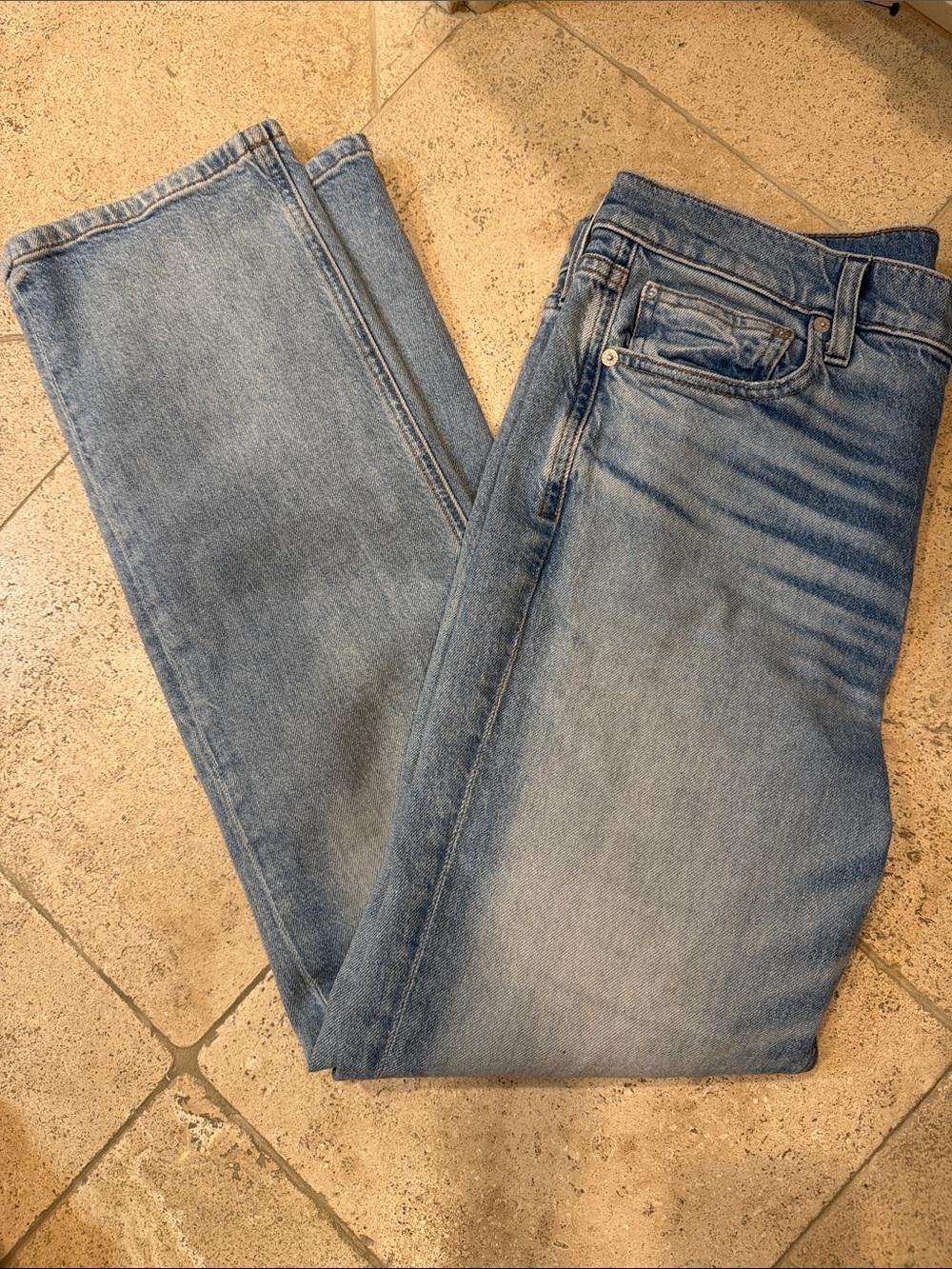 AYR Light Blue Denim The Roadie Jeans